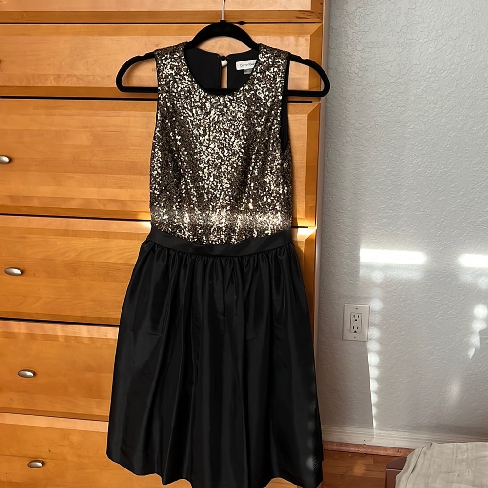 Calvin Klein prom dress